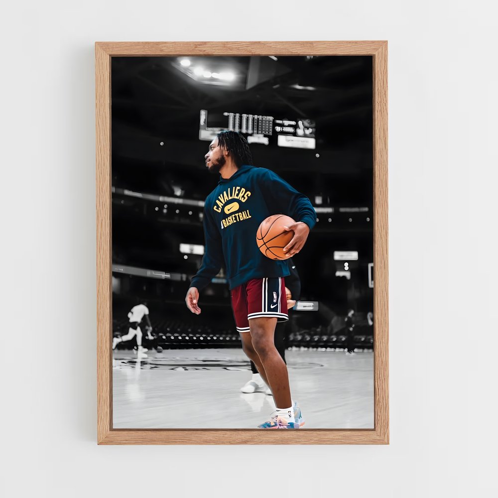 Poster Darius garland sweatshirt – affiche Basketball (vue 4)